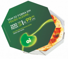 Publicidade Caixa Pizza 25cm – 500 Un.