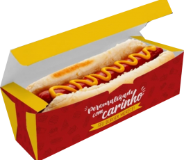 Caixa Hot Dog Delivery – 1.000 Un.